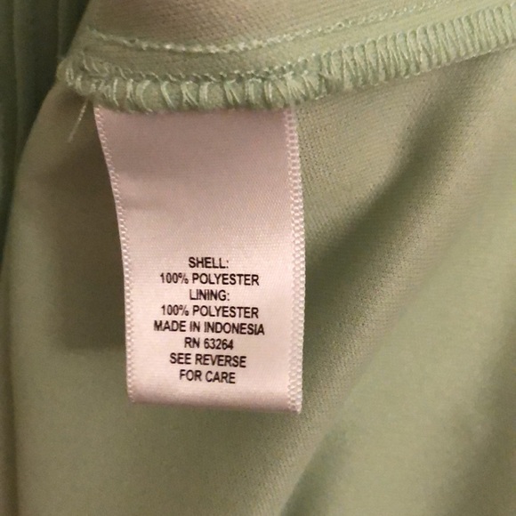 CB Established 1962 Mint Green Belted Button-Down Dress - Picture 10 of 10